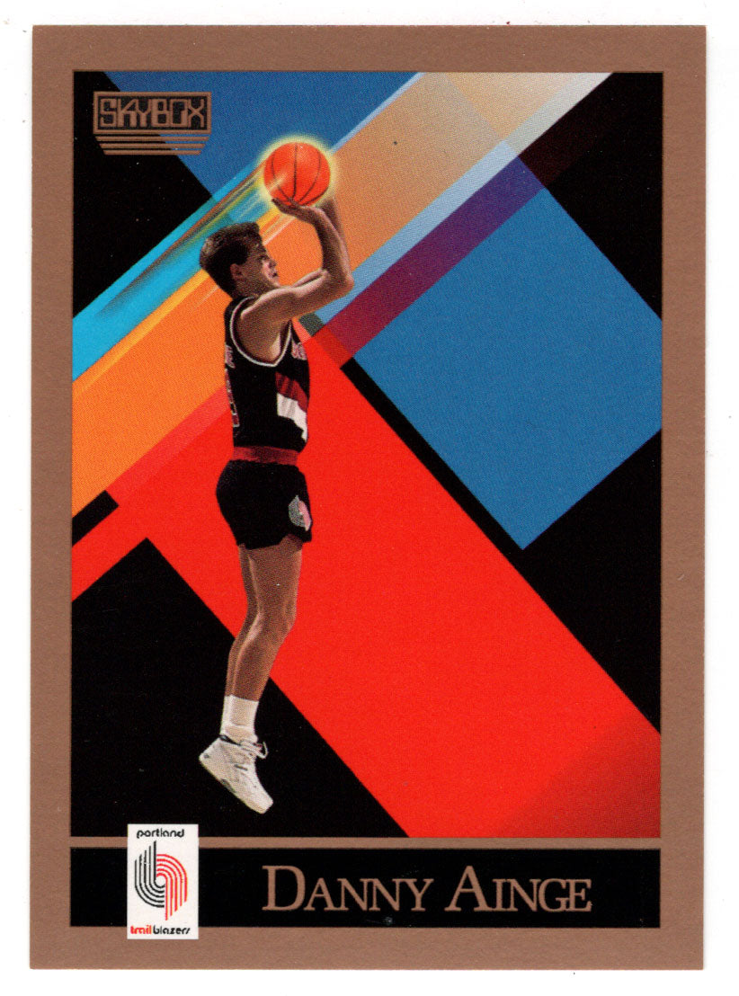 Danny Ainge - Portland Trail Blazers (NBA Basketball Card) 1990-91 Skybox # 407 Mint