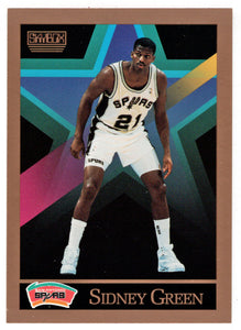 Sidney Green - San Antonio Spurs (NBA Basketball Card) 1990-91 Skybox # 413 Mint