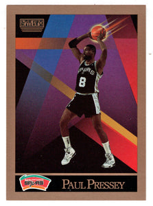 Paul Pressey - San Antonio Spurs (NBA Basketball Card) 1990-91 Skybox # 415 Mint