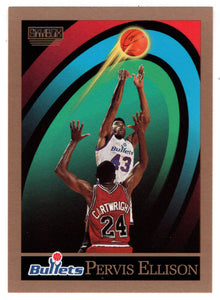 Pervis Ellison - Washington Bullets (NBA Basketball Card) 1990-91 Skybox # 419 Mint