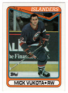 Mick Vukota RC - New York Islanders (NHL Hockey Card) 1990-91 Topps # 10 Mint