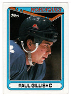 Paul Gillis - Quebec Nordiques (NHL Hockey Card) 1990-91 Topps # 22 Mint