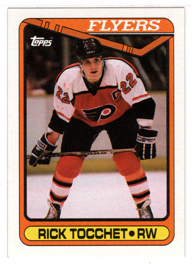 Rick Tocchet - Philadelphia Flyers (NHL Hockey Card) 1990-91 Topps # 26 Mint