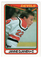 Janne Ojanen RC - New Jersey Devils (NHL Hockey Card) 1990-91 Topps # 30 Mint