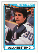 Allan Bester - Toronto Maple Leafs (NHL Hockey Card) 1990-91 Topps # 32 Mint