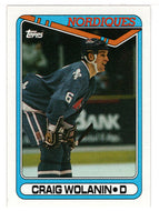 Craig Wolanin RC - Quebec Nordiques (NHL Hockey Card) 1990-91 Topps # 40 Mint