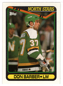 Don Barber RC - Minnesota North Stars (NHL Hockey Card) 1990-91 Topps # 53 Mint