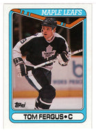 Tom Fergus - Toronto Maple Leafs (NHL Hockey Card) 1990-91 Topps # 63 Mint