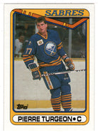 Pierre Turgeon - Buffalo Sabres (NHL Hockey Card) 1990-91 Topps # 66 Mint