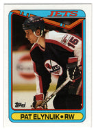 Pat Elynuik - Winnipeg Jets (NHL Hockey Card) 1990-91 Topps # 71 Mint