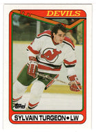 Sylvain Turgeon - New Jersey Devils (NHL Hockey Card) 1990-91 Topps # 73 Mint