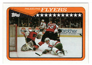 Philadelphia Flyers Team Card (NHL Hockey Card) 1990-91 Topps # 80 Mint