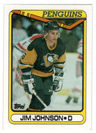 Jim Johnson - Pittsburgh Penguins (NHL Hockey Card) 1990-91 Topps # 98 Mint