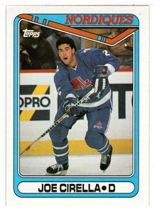 Joe Cirella - Quebec Nordiques (NHL Hockey Card) 1990-91 Topps # 107 Mint