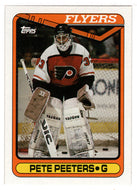 Pete Peeters - Philadelphia Flyers (NHL Hockey Card) 1990-91 Topps # 109 Mint