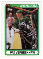 Pat Verbeek - Hartford Whalers (NHL Hockey Card) 1990-91 Topps # 112 Mint