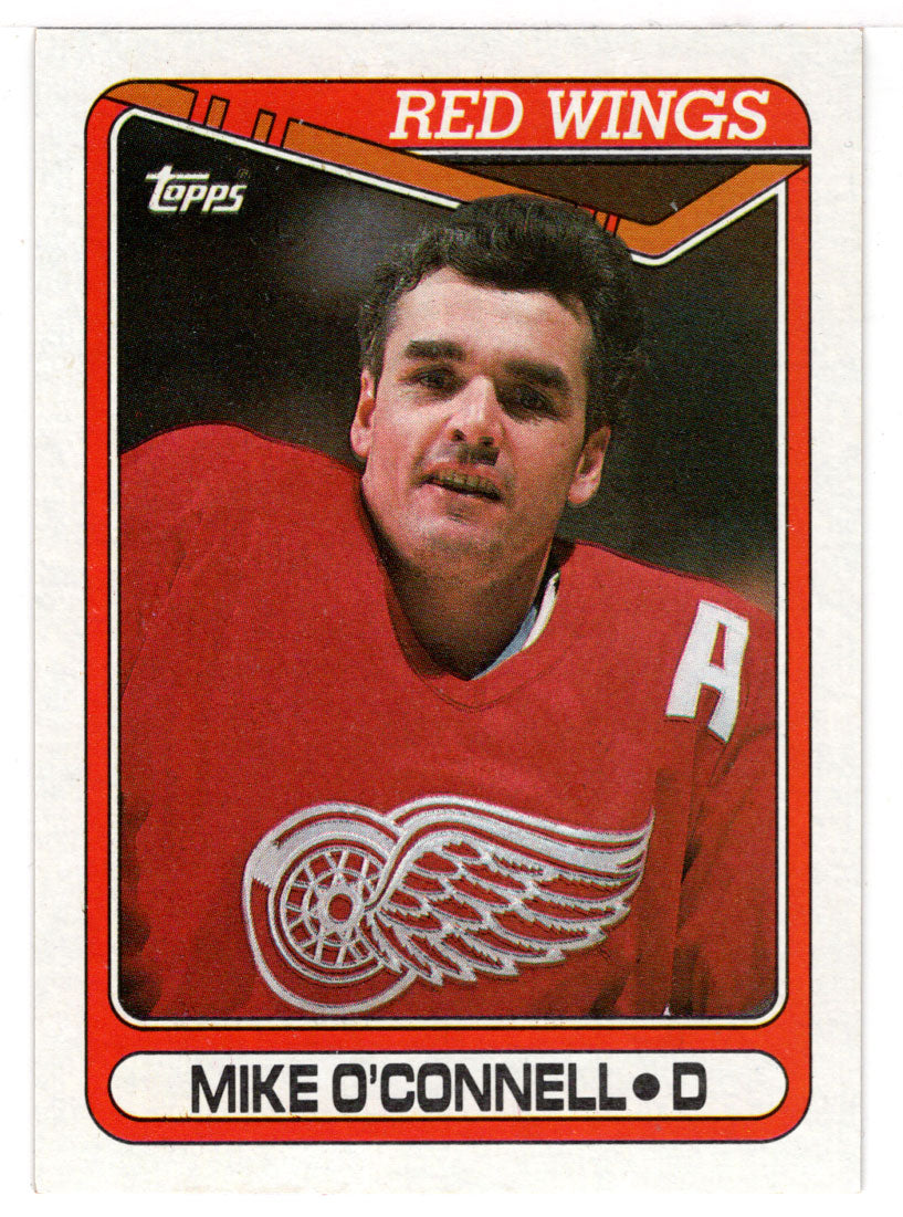 Mike O'Connell - Detroit Red Wings (NHL Hockey Card) 1990-91 Topps # 114 Mint