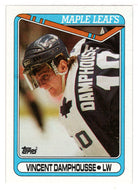Vincent Damphousse - Toronto Maple Leafs (NHL Hockey Card) 1990-91 Topps # 121 Mint