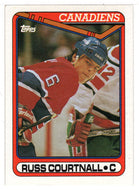 Russ Courtnall - Montreal Canadiens (NHL Hockey Card) 1990-91 Topps # 124 Mint