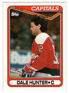 Dale Hunter - Washington Capitals (NHL Hockey Card) 1990-91 Topps # 129 Mint