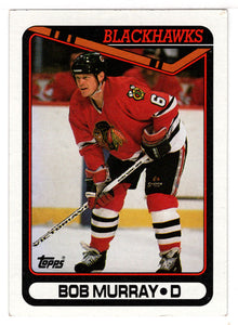 Bob Murray - Chicago Blackhawks (NHL Hockey Card) 1990-91 Topps # 138 Mint