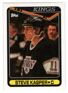 Steve Kasper - Los Angeles Kings (NHL Hockey Card) 1990-91 Topps # 153 Mint