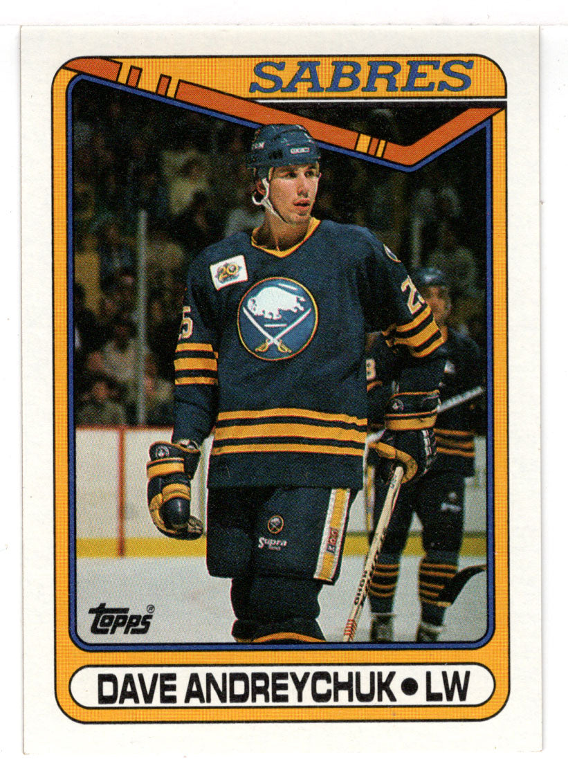 Dave Andreychuk - Buffalo Sabres (NHL Hockey Card) 1990-91 Topps # 169 Mint