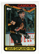 Dave Capuano RC - Vancouver Canucks (NHL Hockey Card) 1990-91 Topps # 170 Mint