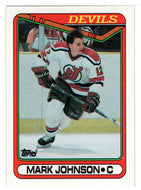 Mark Johnson - New Jersey Devils (NHL Hockey Card) 1990-91 Topps # 178 Mint