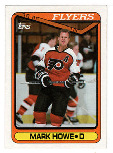 Mark Howe - Philadelphia Flyers (NHL Hockey Card) 1990-91 Topps # 185 Mint