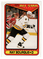 Ray Bourque - Boston Bruins - All-Star (NHL Hockey Card) 1990-91 Topps # 196 Mint