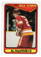 Al MacInnis - Calgary Flames - All-Star (NHL Hockey Card) 1990-91 Topps # 197 Mint