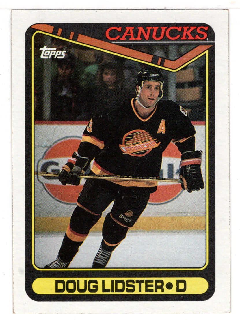 Doug Lidster - Vancouver Canucks (NHL Hockey Card) 1990-91 Topps # 207 Mint