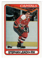 Stephen Leach - Washington Capitals (NHL Hockey Card) 1990-91 Topps # 235 Mint