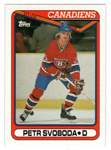 Petr Svoboda - Montreal Canadiens (NHL Hockey Card) 1990-91 Topps # 246 Mint