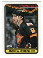 Andrew McBain - Vancouver Canucks (NHL Hockey Card) 1990-91 Topps # 248 Mint