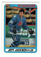 Jeff Jackson - Quebec Nordiques (NHL Hockey Card) 1990-91 Topps # 249 Mint