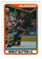 Brent Sutter - New York Islanders (NHL Hockey Card) 1990-91 Topps # 258 Mint