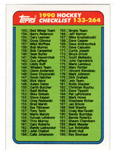 Load image into Gallery viewer, Checklist # 2 (NHL Hockey Card) 1990-91 Topps # 264 Mint
