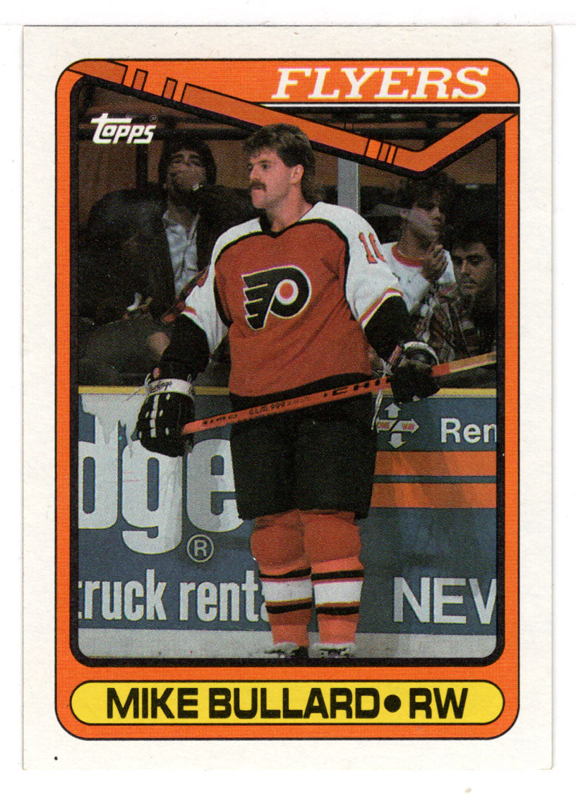 Mike Bullard - Philadelphia Flyers (NHL Hockey Card) 1990-91 Topps # 274 Mint