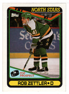 Rob Zettler RC - Minnesota North Stars (NHL Hockey Card) 1990-91 Topps # 289 Mint