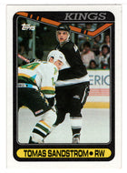 Tomas Sandstrom - Los Angeles Kings (NHL Hockey Card) 1990-91 Topps # 301 Mint