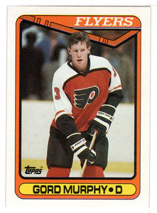 Gord Murphy RC -  Philadelphia Flyers (NHL Hockey Card) 1990-91 Topps # 302 Mint