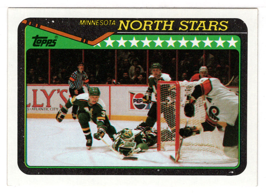 Minnesota North Stars Team Card (NHL Hockey Card) 1990-91 Topps # 305 Mint