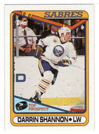 Darrin Shannon RC - Buffalo Sabres (NHL Hockey Card) 1990-91 Topps # 310 Mint