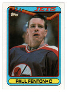 Paul Fenton - Winnipeg Jets (NHL Hockey Card) 1990-91 Topps # 313 Mint