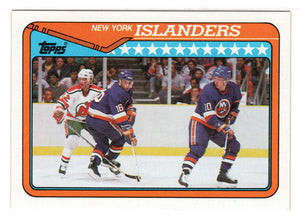 New York Islanders Team Card (NHL Hockey Card) 1990-91 Topps # 315 Mint