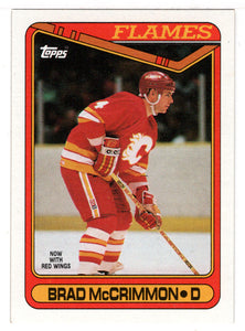 Brad McCrimmon - Detroit Red Wings (NHL Hockey Card) 1990-91 Topps # 320 Mint