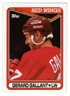 Gerard Gallant - Detroit Red Wings (NHL Hockey Card) 1990-91 Topps # 322 Mint