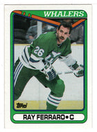 Ray Ferraro - Hartford Whalers (NHL Hockey Card) 1990-91 Topps # 336 Mint